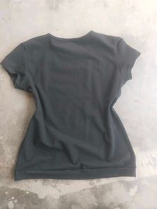 black print top women