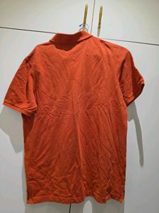 Men's Orange Polo Shirt