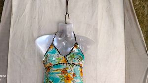 I. Beachy halter top