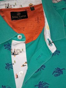 Simon carter London (Teal) Polo Shirt