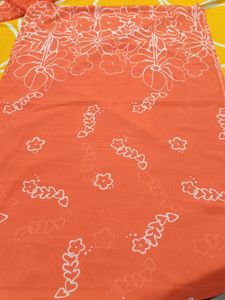 beautiful orange suit set