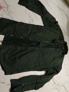 Men's Solid Color Long Sleeve Shirt