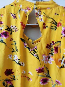 Maxi Dress Floral Printed