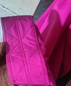 🌼 Magenta Silk Harem Salwar / Patiala Style Botto