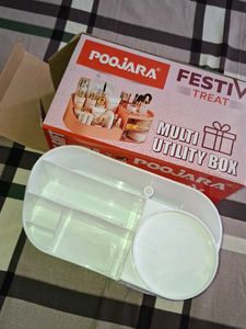 Multi-Utility Makeup Organizer Box