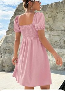 🌸Myntra Mauve Ruched Dress🌸