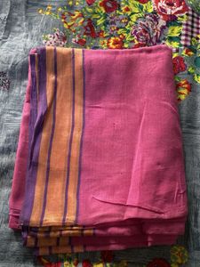 Cotton saree with blouse