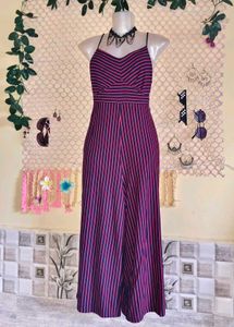 Striped Jumpsuit