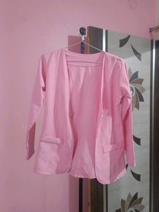 Chic Pink Blazer