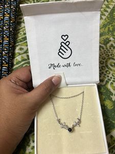Anti tarnish Deer Antler Necklace