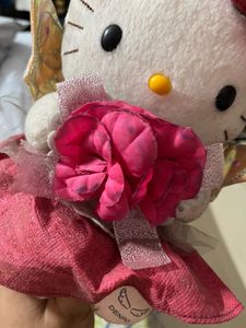 Hello Kitty Sanrio NTT 2010 Angel Plush 8"