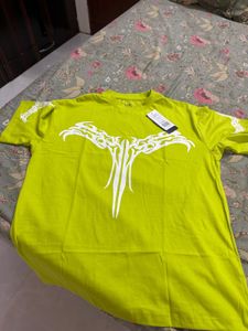 Neon Graphic Print T-Shirt