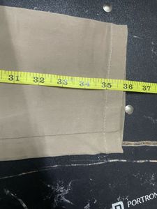 Louis Philippe Men's Beige Chinos