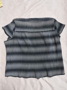 shirring Crop Top