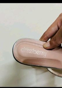 Dressberry Embellished Wedge Heels