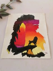 Acrylic Painting For Showpiece