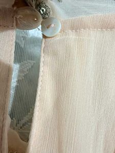 Yousta Light Pink Embellished Tiered Dress