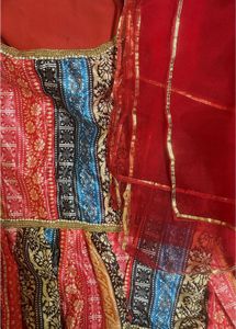 Multi Colour Beautiful Ethnic Gown