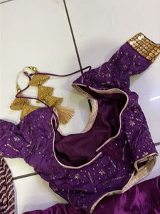 Beautiful Purple Lehenga Choli Set