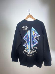 Black Graphic Sweatshirt XXL
