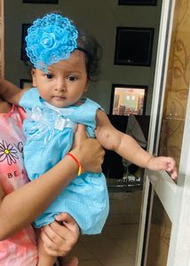 Cotton Frock Gives Baby Royal And Decent Look