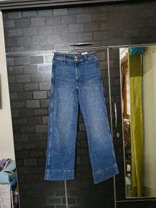 H&amp;M wide leg jeans for women