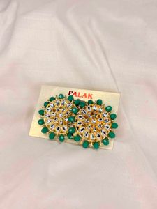 🌸 Exquisite Kundan &amp; Pearl Choker Set🌸