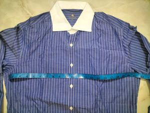 Blue Striped Men's Shirt