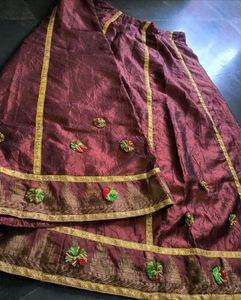 Maroon Embroidered Choli 💓