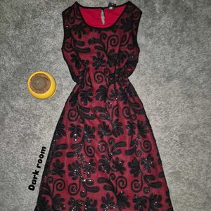 Red Sparkly Dress