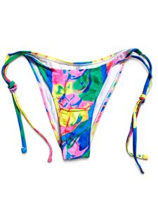 Colorful Tie-Side Bikini Bottoms