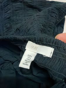 Black Ruched Camisole Top
