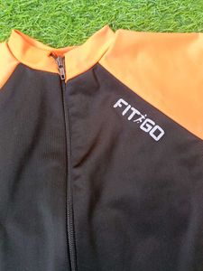 Orange &amp; Black Swimsuit