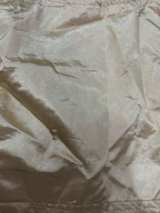 Trendy Golden Silk Sleeveless Blouse