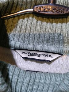 Roadster Striped Turtleneck Sweater
