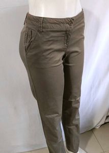 Women's Brown Casual Pants Sz 32 Excellent Condi