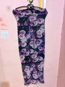 Floral Print Maxi Dress