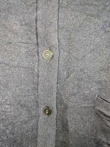 Classic Navy Blue Cardigan Sweater