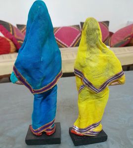 Antique Handicraft Set Of Dolls