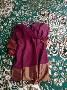 New Unused Kurti Plazzo Dupatta Set
