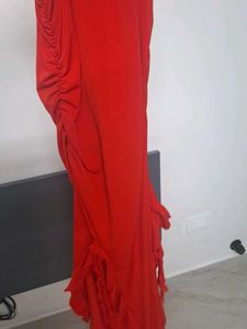 Stunning Red Strapless Dress