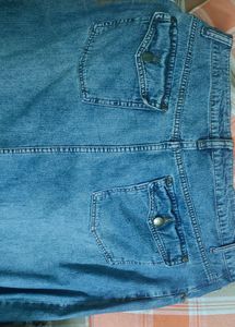 Denim Maxi Skirt 🤍