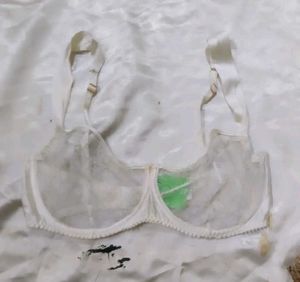 Sheer Floral Bra