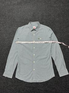 Men's Gingham Checkered Casual Shirt