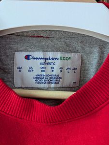 Champion Red Sweatshirt