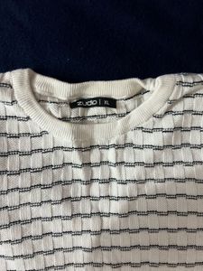 Striped Knit Tee