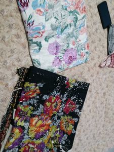 flowered mattress cover with 🆓 blanket