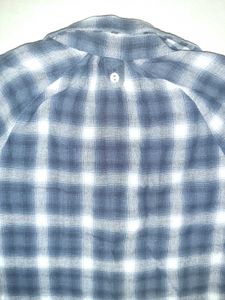 Rare Tommy Hilfiger Women's Blue Plaid Shirt