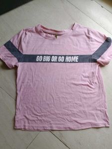 Pink Graphic T-Shirt