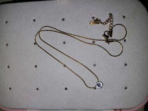 Delicate Solitaire Pendant Necklace